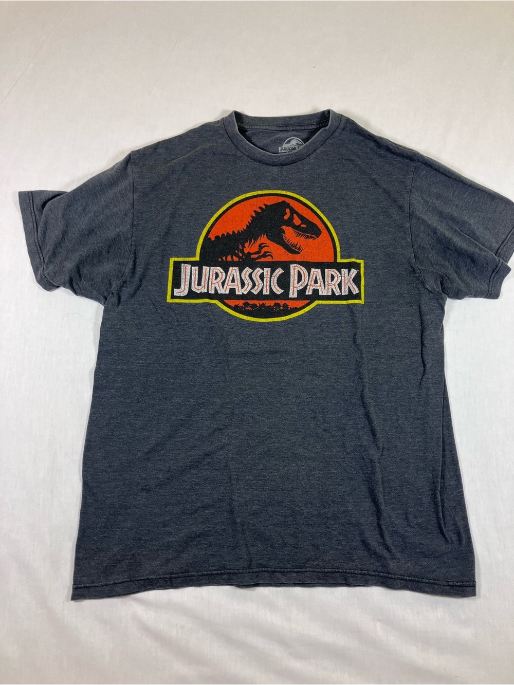 Jurassic Park Graphic Short Sleeve Tee - Charcoal